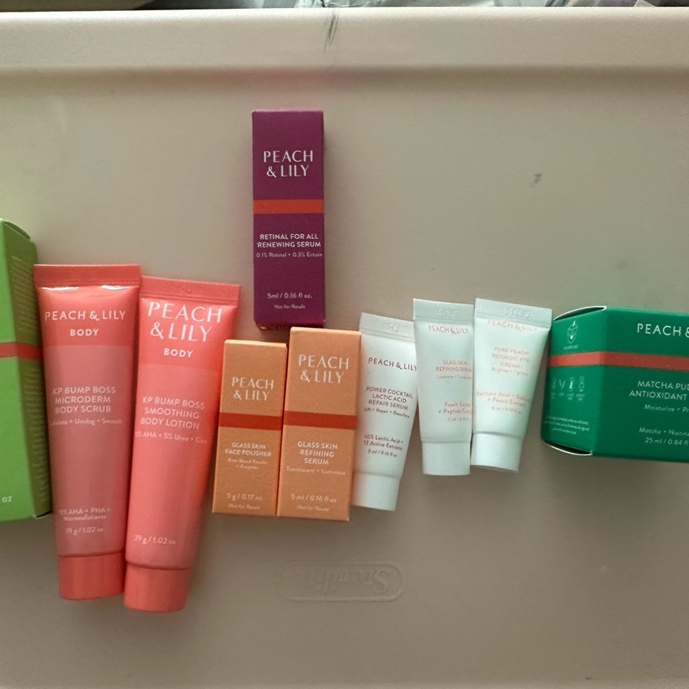 Peach & Lily Skincare Set
